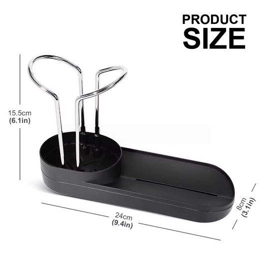 Detachable Metal Kitchen Sink Caddy Sponge Brush Holder Rack Kitchen Sink Organizer Sponge Holder