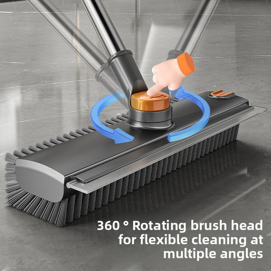 Floor brush, toilet, toilet gap brush, thickened hard-bristled bathroom cleaning brush, floor seam, brushing and wiping dual-purpose