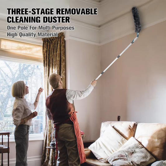 3 in 1  Household Room Cleaning Dust Brush Detachable Feather Removable Dusters Cleaning Duster