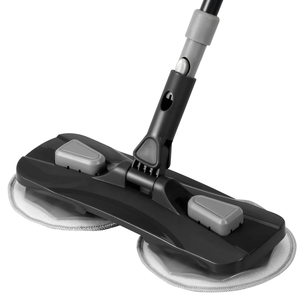 Wet or Dry Household Cleaning 360 Magic Flat Floor Dust Mop With Adjustable Iron Handle Microfiber Mop Pads