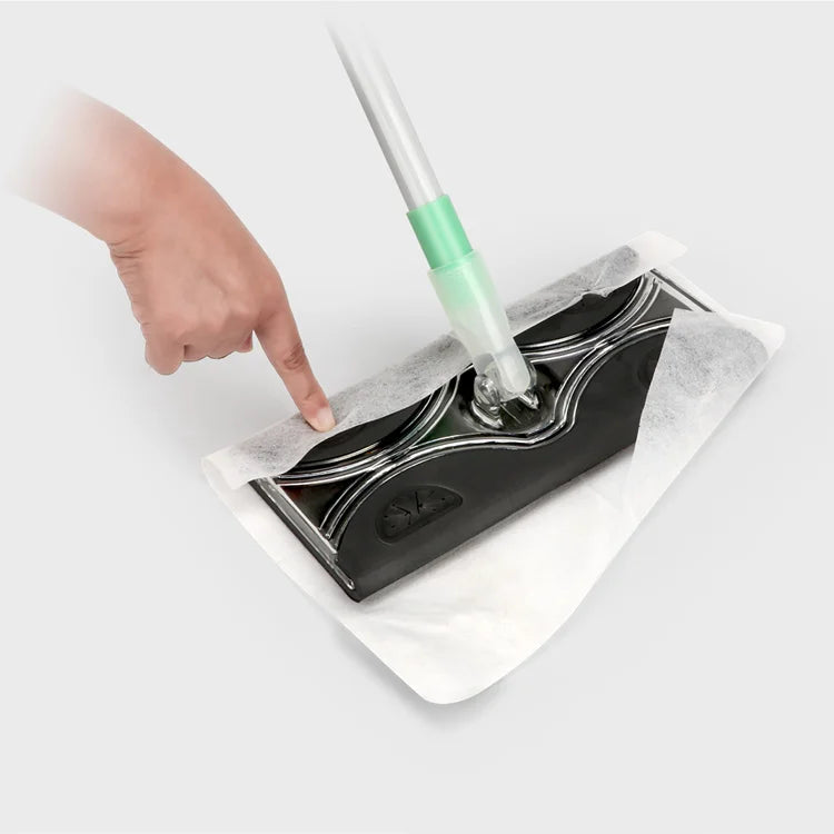 Replaceable Cleaning Telescopic Pole Dust Microfiber Floor Flat Mop