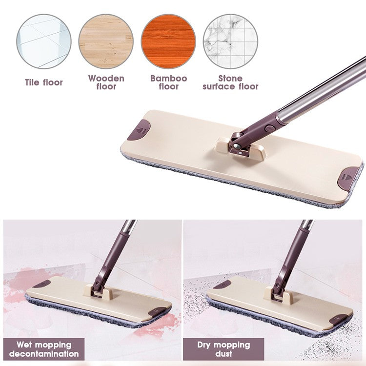 Wholesale Magic 360 Automatic Detail Home Cleaning Mop Squeeze Sir Cleaning Flat Floor Mop Microfiber for House