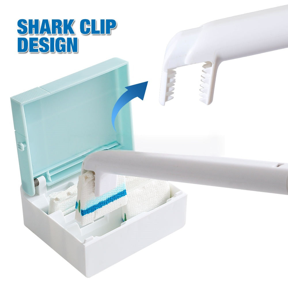 Wall Mount Toilet Bowl Cleaning Brush Long Handle Plastic Replacement Disposable Toilet Brush Holder