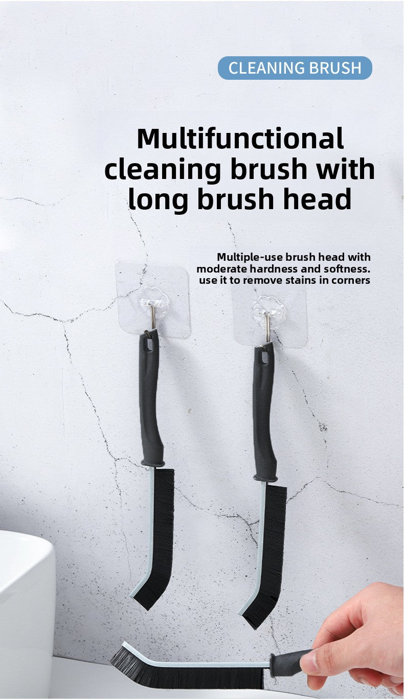 Bathroom gap brush Toilet Kitchen tiles No dead ends Cleaning Multifunctional Long strip window gap groove Hard bristle brush