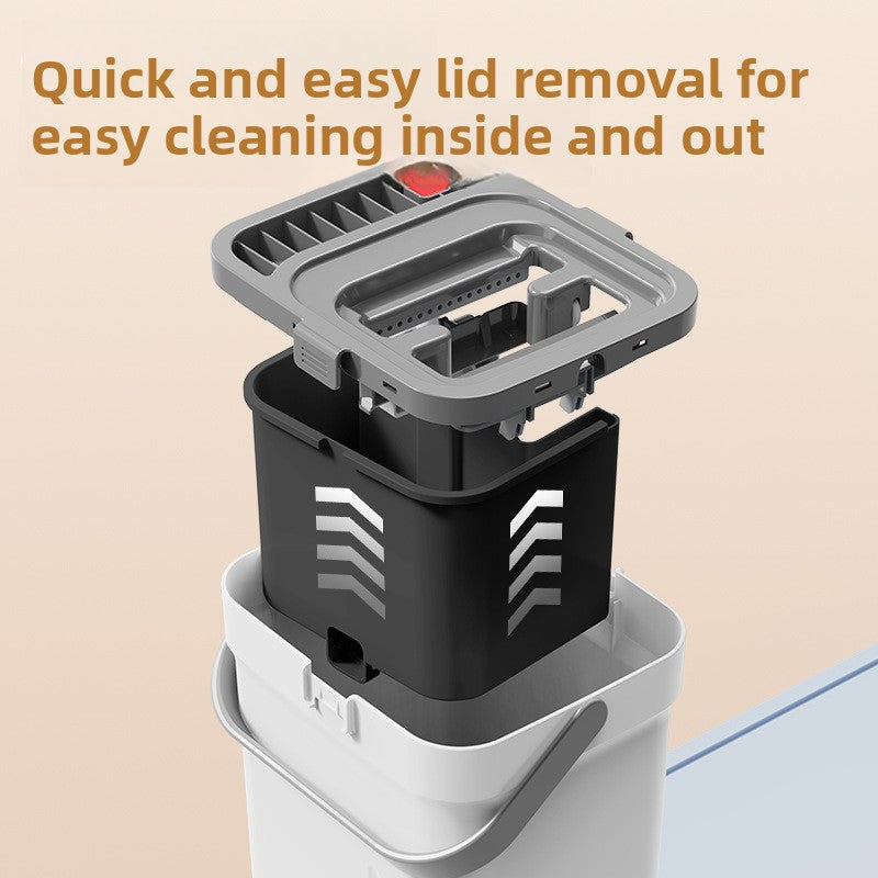 The new clean pollution separation MOP mop is free of hand washing, flat plate lazy household mop is easy to use, absorbent mop, tow